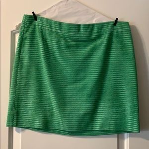 J.Crew Green mini skirt